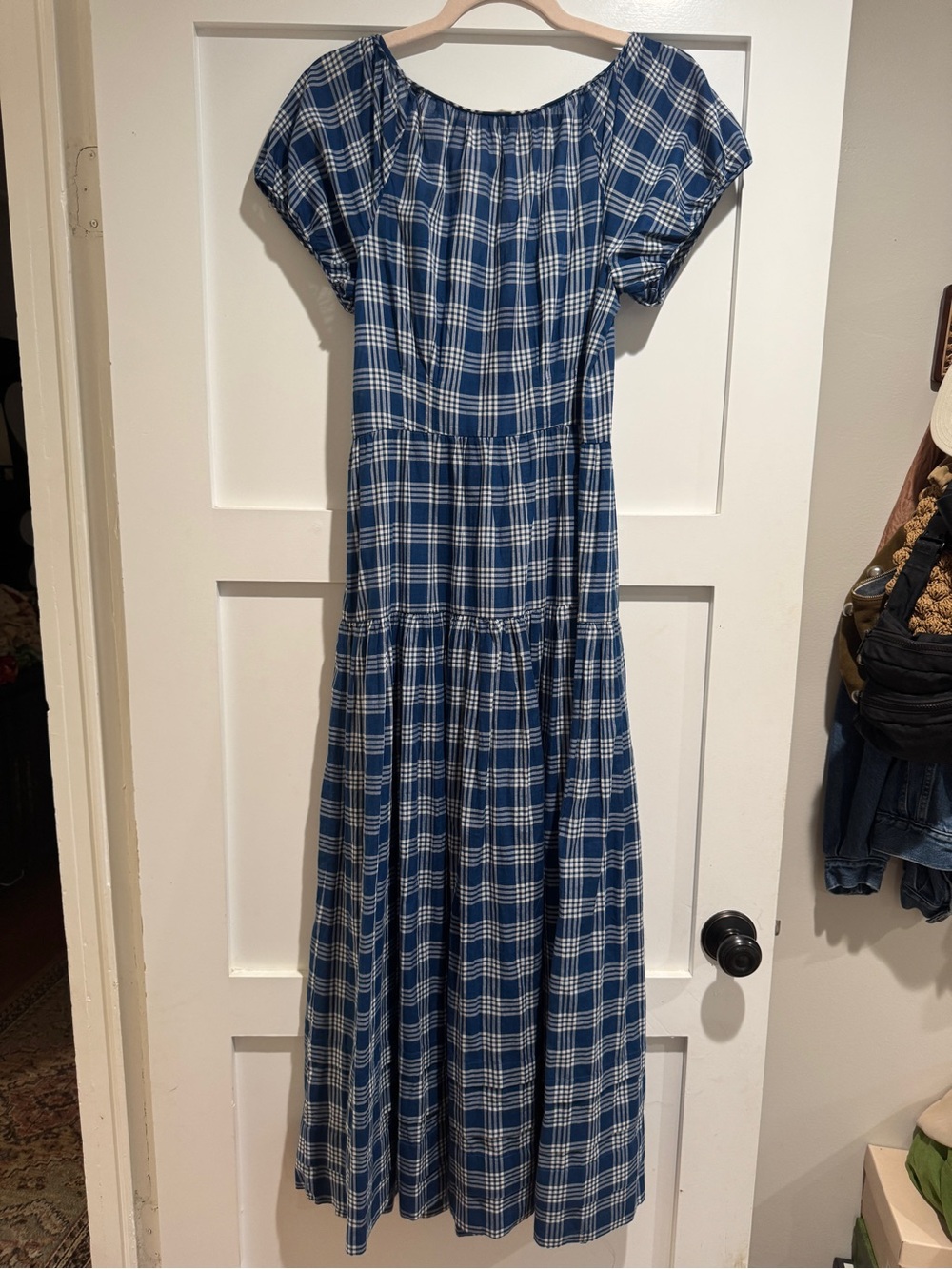 DÔEN VALENNE DRESS DORSET PLAID - Picture 3 of 6